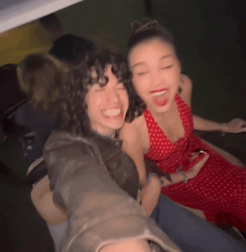 Conan Gray And Olivia Rodrigo Excited For Coachella GIF