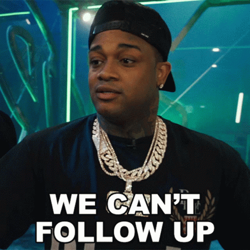 Conceited We Can't Follow Up On That GIF