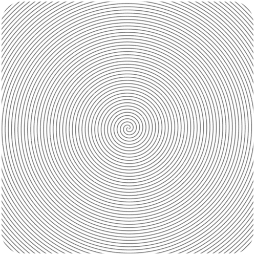 Concentric Circle Hypnosis Spiral GIF