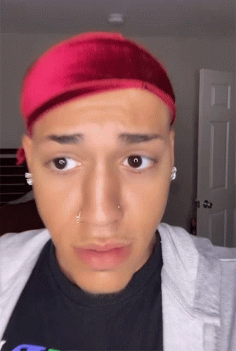 Concerned Acebking Vlogger Side Eye GIF