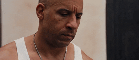 Concerned Vin Diesel Fast And Furious GIF