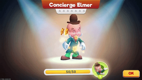 Concierge Elmer Fudd Game Character GIF