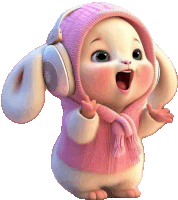 Conejita Sticker GIF