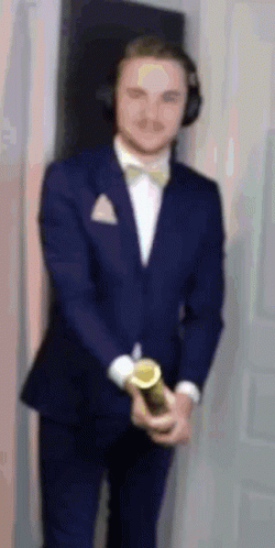 Confetti Cannon Shot GIF