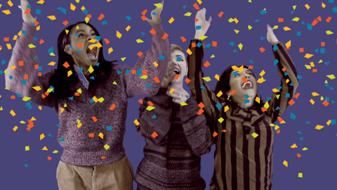 Confetti Carnival Party Celebration GIF