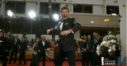 Confetti Ryan Seacrest GIF