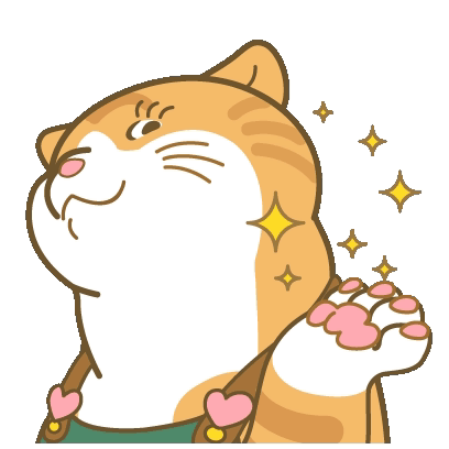 Confident Orange Cat Paw Flick GIF