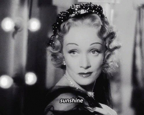 Confident Princess Marlene Dietrich GIF