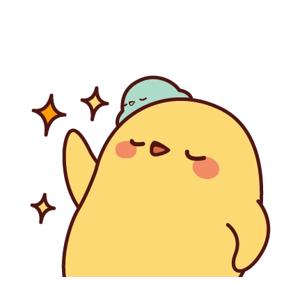 Confident Yellow Duck GIF