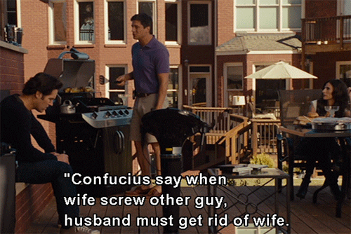 Confucius Say When Wife Screw Other Guy GIF
