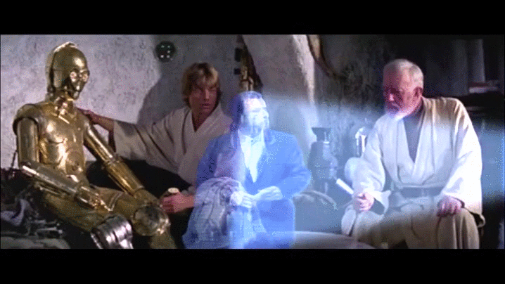 Confused Actor John Travolta Blue Light GIF