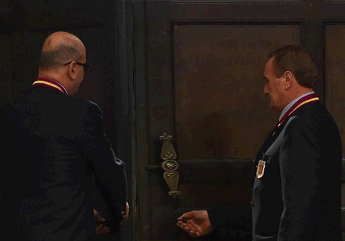Confused Actor John Travolta Pope Opening Door GIF
