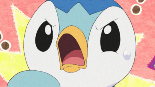 Confused And Angry Piplup GIF