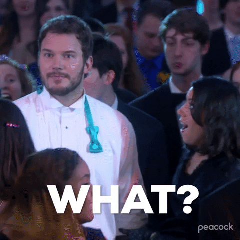 Confused Andy Dwyer What Parks And Recreation GIF