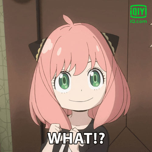 Confused Anime Anya Forger What GIF GIFDB