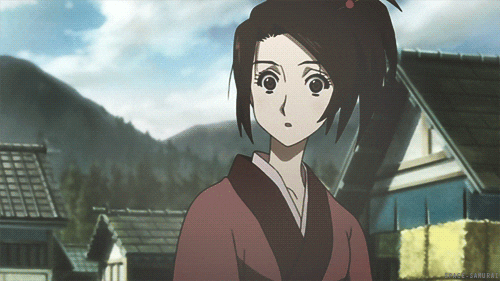 Confused Anime Fuu Kasami Samurai Champloo GIF