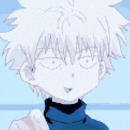 Confused Anime Killua GIF