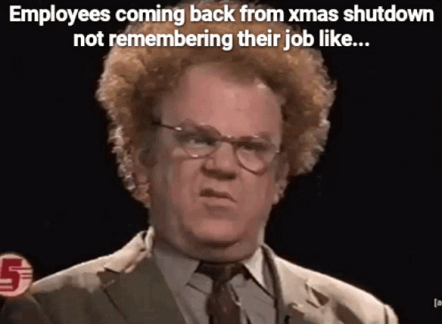 Confused Coming Back From Being Off GIF