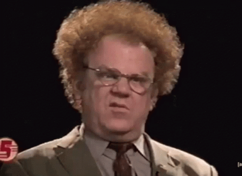 Confused Dr. Steve Brule Looking Around GIF
