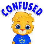 Confused I Am Confused Sticker GIF