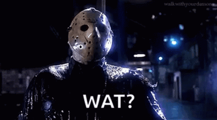 Confused Jason GIF