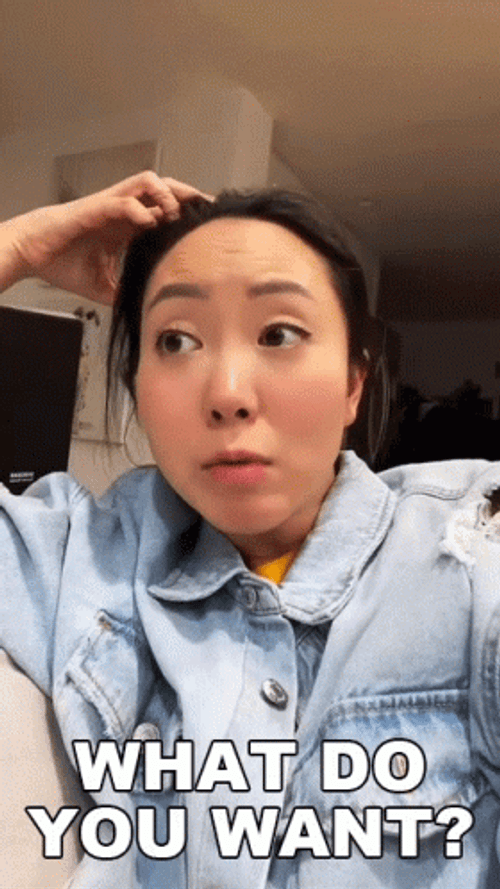 Confused Jeenie Weenie What Do You Want GIF