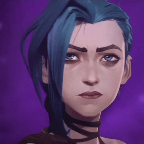 Confused Jinx Arcane GIF