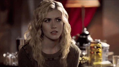 Confused Katherine Mcnamara GIF