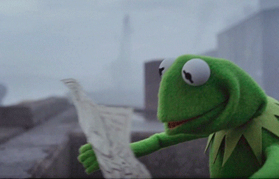 Confused Kermit The Frog Map GIF