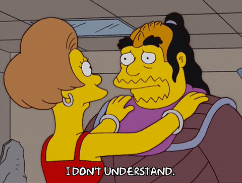 Confused Klingon Doesn't Understand The Simpsons GIF