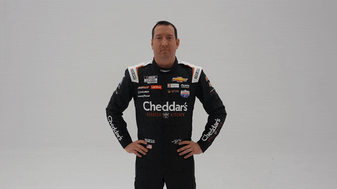 Confused Look Kyle Busch GIF