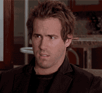 Confused Look Ryan Reynolds GIF
