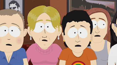 Confused Look South Park GIF