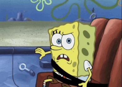 Confused Look Sponge Bob GIF