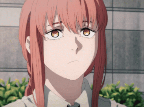 Confused Makima Look GIF