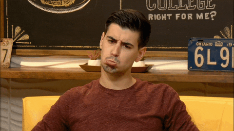 Confused Man Hmmmm GIF