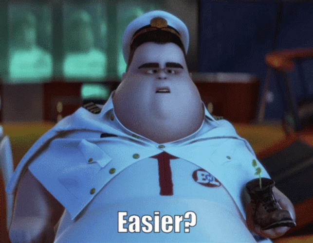 Confused McCrea Asking If Easier In Wall E Movie GIF