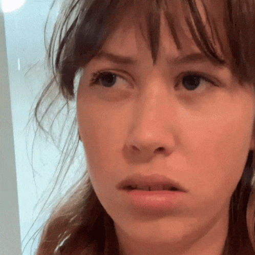 Woman Got Confused Meme Face GIF