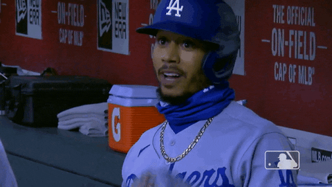 Confused Mookie Betts Cap Off GIF