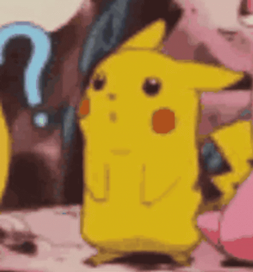 Confused Pikachu Question Mark GIF