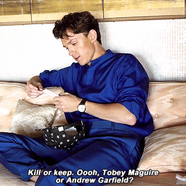 Confused Tom Holland Kill Or Keep GIF