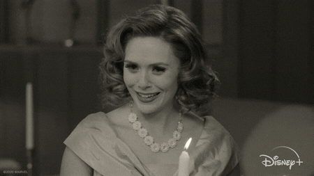 Confused Wandavision Smiling GIF