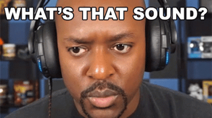 Confused Wayne What's That Sound GIF