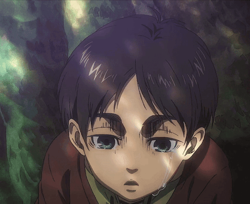 Confused Young Eren Yeager Attack On Titan GIF