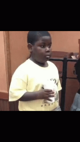 Funny Kid Confusion Reaction GIF