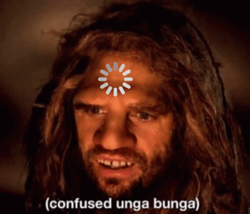 Unga Man Confusion Look GIF