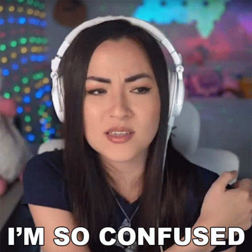 Woman Streaming Confusion Moment GIF