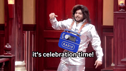 Congrats Celebration Time Indian Guy Meme GIF