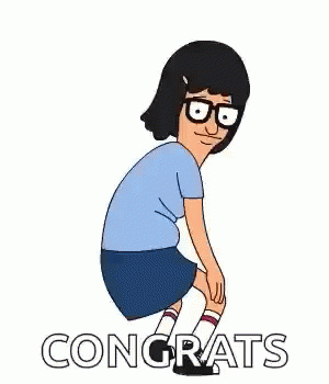 Congrats Tina Belcher Twerking Meme GIF
