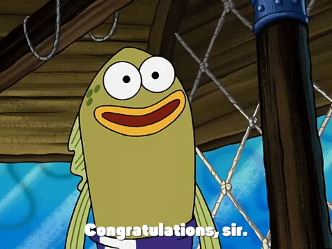 Congratulation Fish Meme GIF